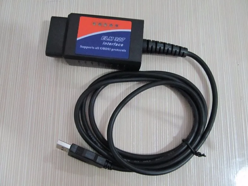 V1.5 obd2 elm327 usb can-bus сканер USB интерфейсный кабель OBDII elm 327 usb v1.5 Высокое качество obd 2 диагностический