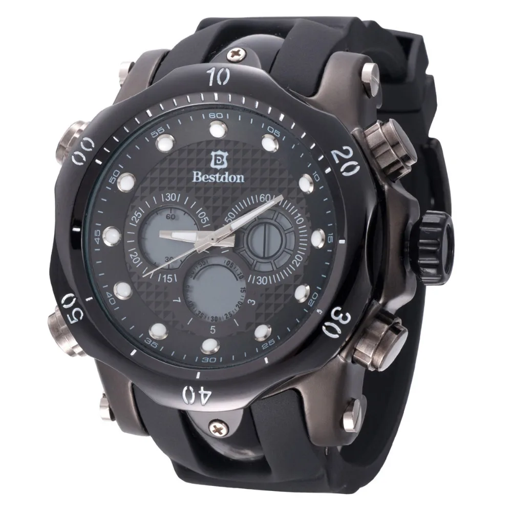 Quartz Guest Watches Luxury Sport Waterproof Watches For Men Cheap Waterproof Watch Dual Time