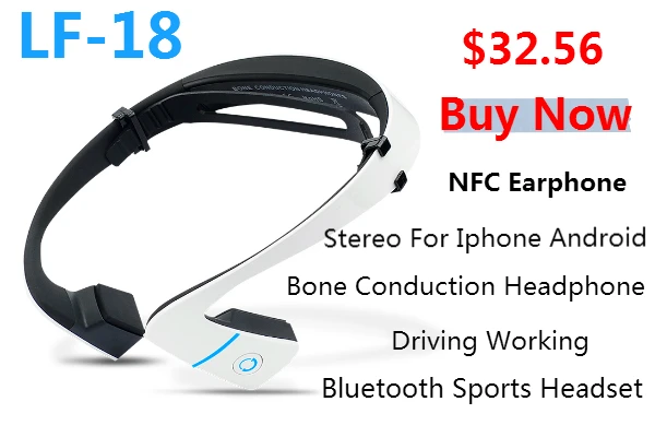 Freeship-LF-18-Wireless-Bluetooth-Headset-Waterproof-Stereo-Neck-strap-Headphone-Bone-Conduction-NFC-Hands-free