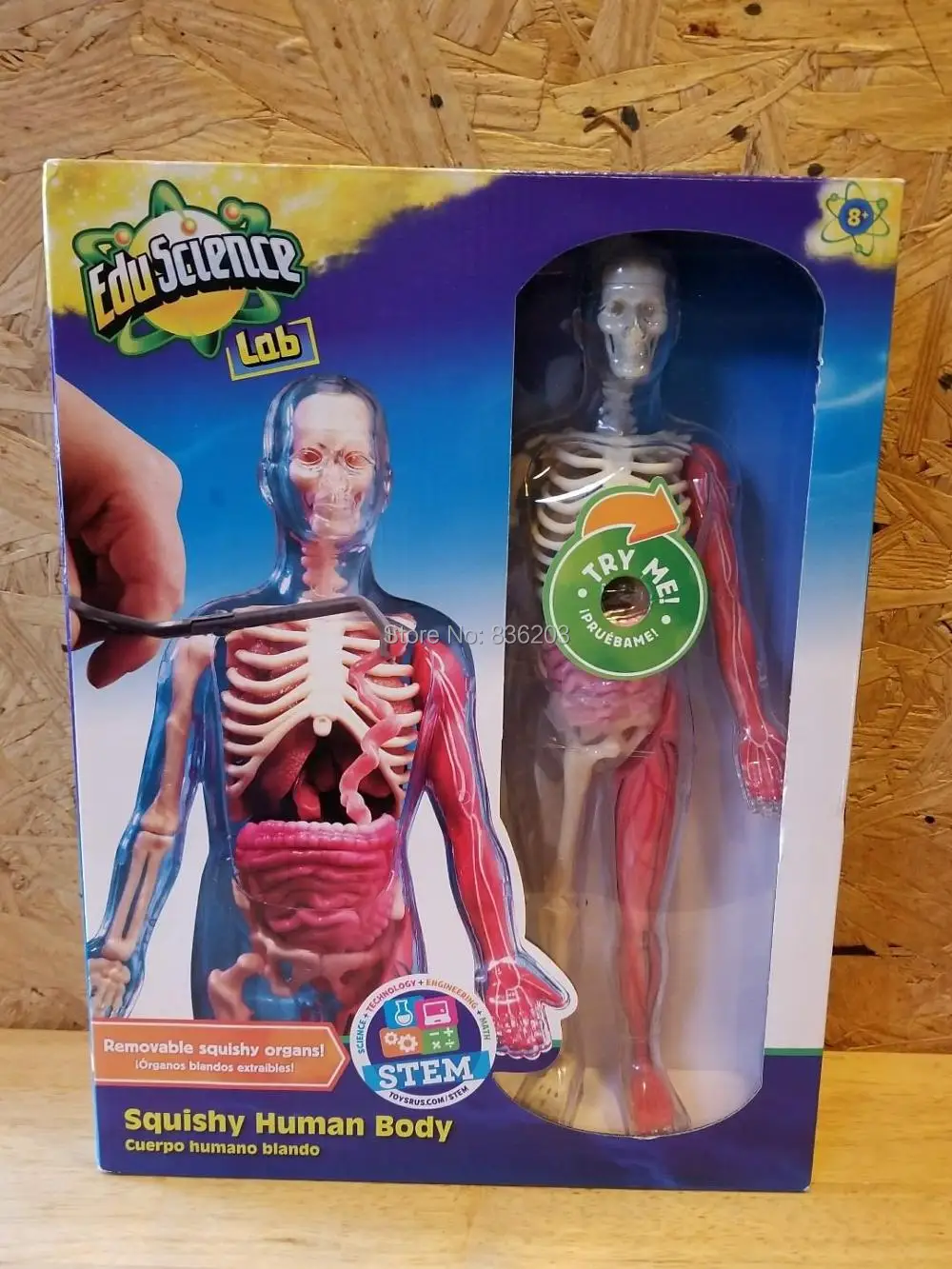 SmartLab Toys мягкое человеческое тело смешная анатомическая модель медицинская анатомическая модель скелета научные развивающие игрушки