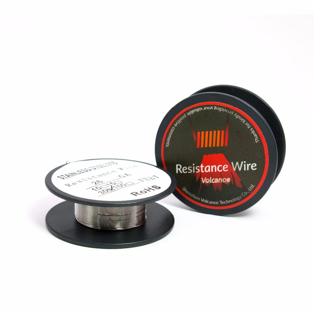 10 м/рулон термокатушка из нержавеющей стали 22/24/26/28/30/32GA|ss316l wire|heating coilstainless steel wire