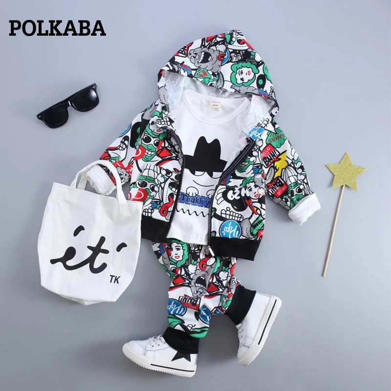 

3pcs Baby Boy Clothes Set Denim Jeans Denim Jacket Coats Long Sleeve Tshirt Baymax Kid Clothes New Arriavl Children Clothing Set