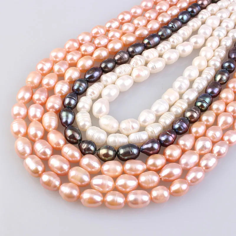 

Natural Freshwater Irregular Pearl Beads Loose Bead For DIY Bracelet Necklace Earring Jewelry Making Strand 14" HK132