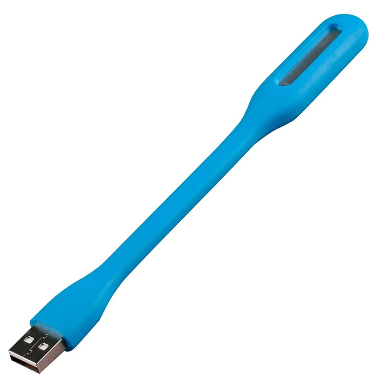 Mini Bendable USB LED Lamp Portable Keyboard USB Light for Macbook Ultrabook Notebook Laptop Power Bank Adapter Wall/Car Charger led lamp
