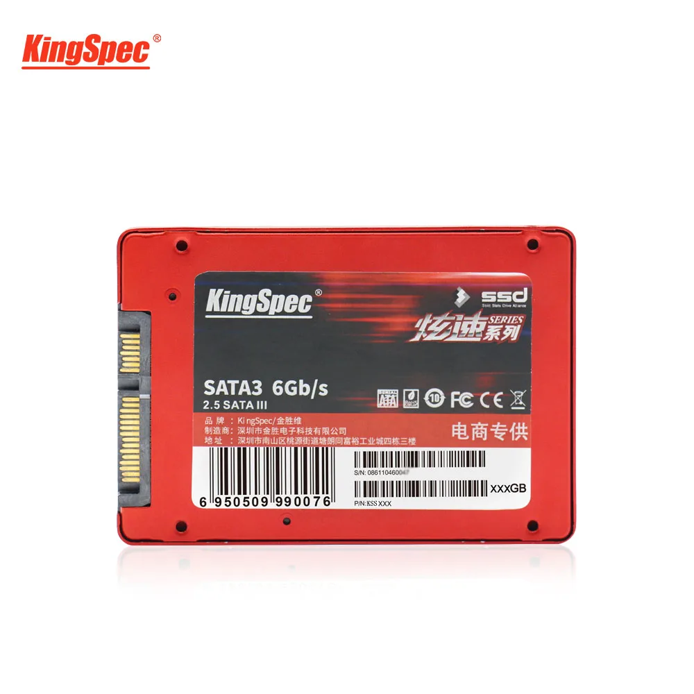 KingSpec HDD 2," SATA SSD 120 ГБ 128 Гб SSD 240 Гб SATA3 480 ГБ 960 ГБ HD Duro Disco внутренний жесткий диск для ноутбуков, планшетных компьютеров