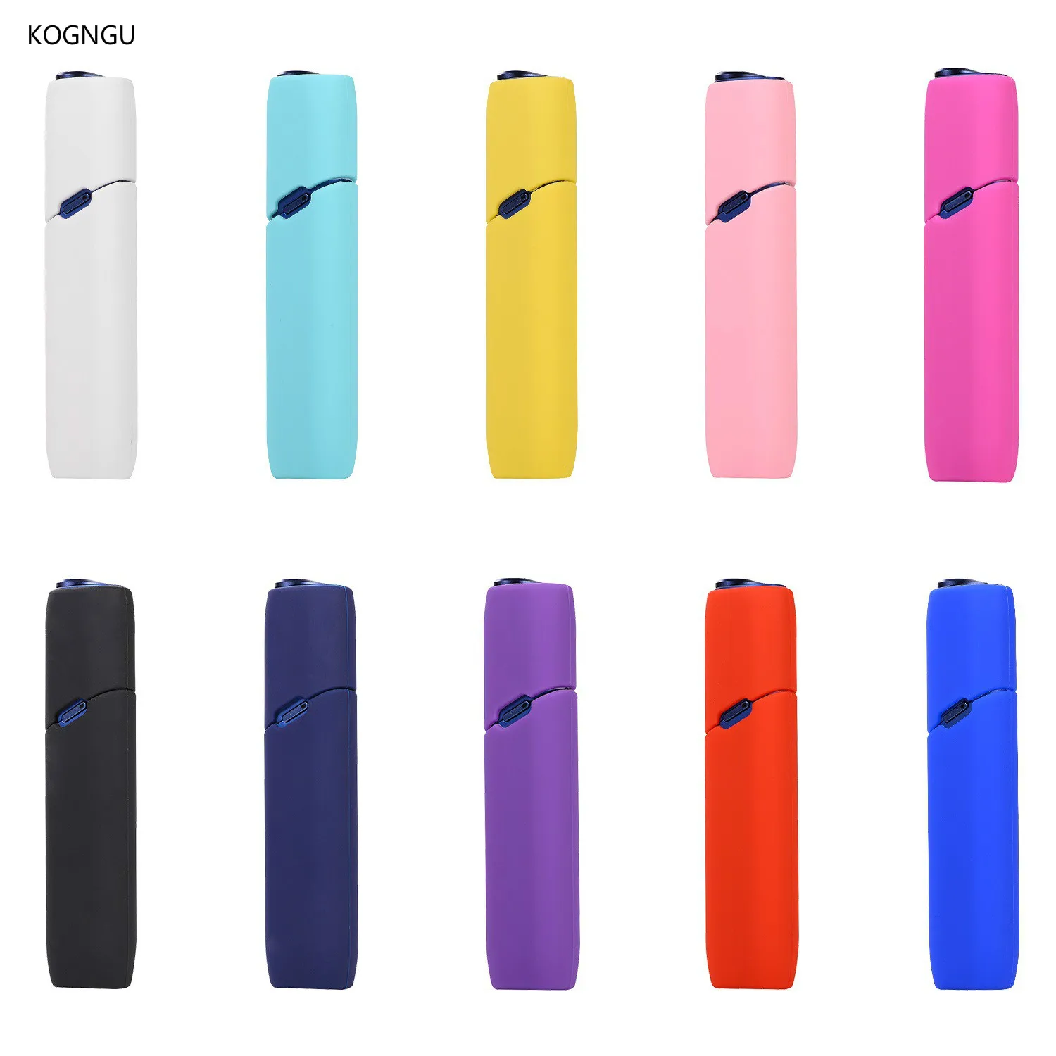 

Kogngu Fashion Case for iqos Multi 3.0 Carring Pouch Protective Case Silicone Soft Shell Colors