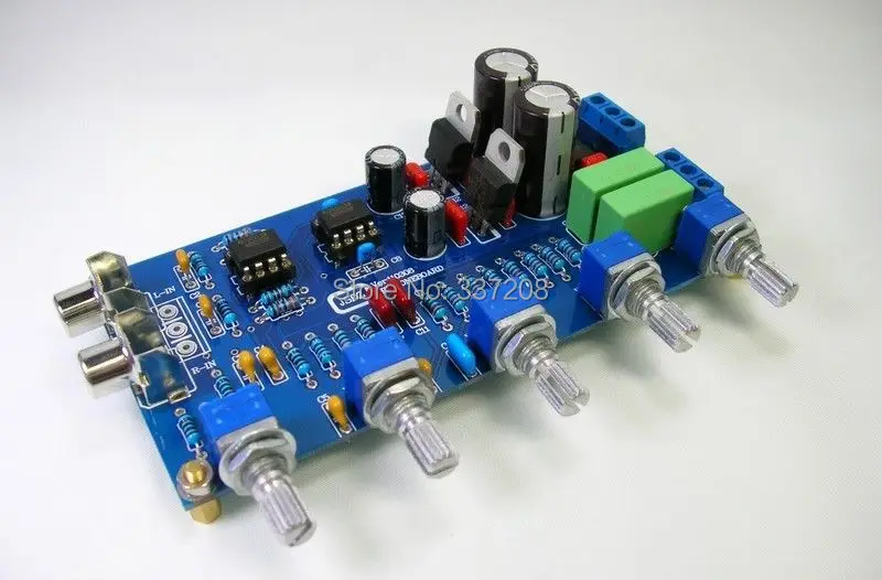 NE5532 Preamp kit DIY Treble mediant Bass Blance volume HLin Amplifier