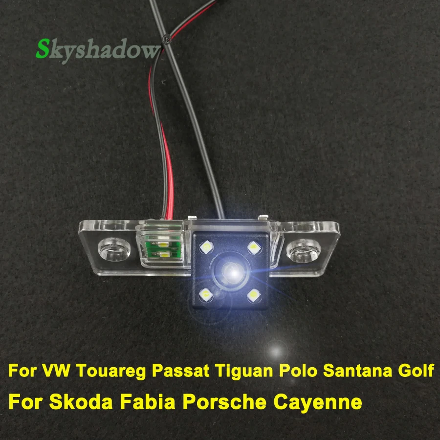 Автомобильная CCD камера заднего вида ночного видения для VW Touareg Passat Tiguan Polo Santana Golf
