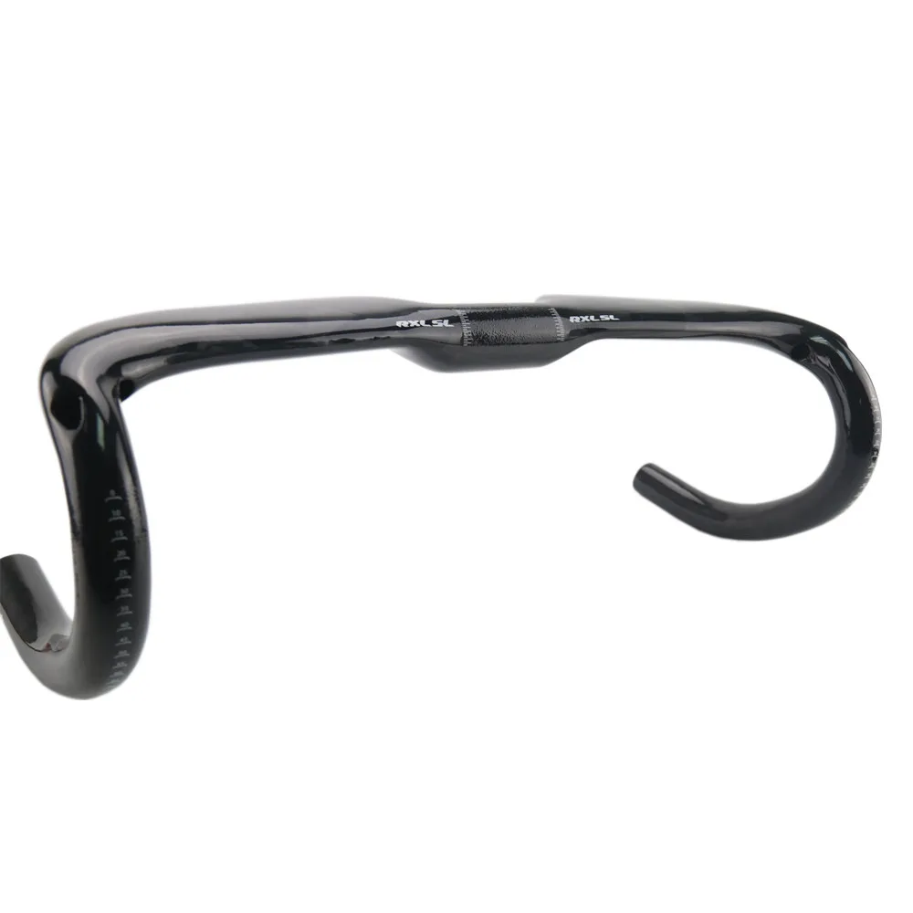 Руль велосипедный RXL SL 31 8/400/420/440 мм глянцевый|carbon handlebar|road bike handlebarbicycle carbon handlebar |