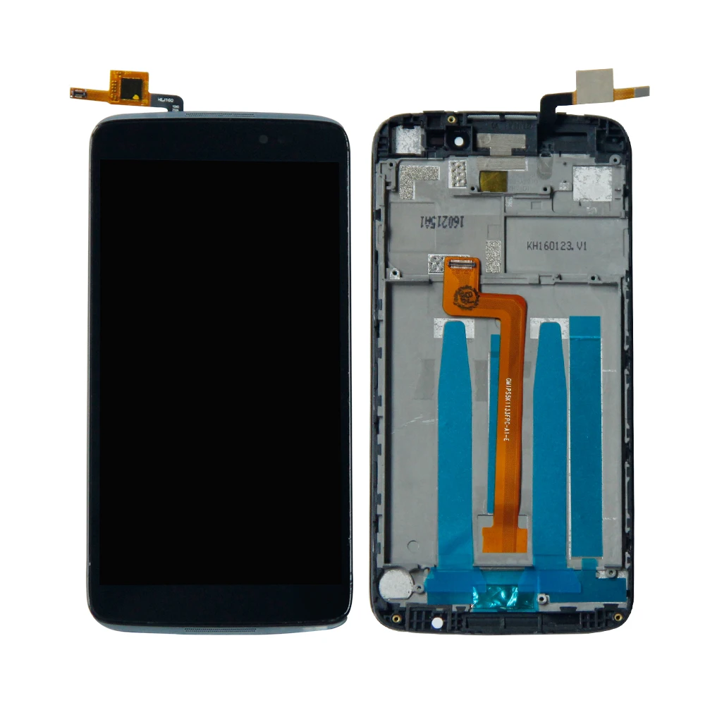 

For 5.5"Alcatel One Touch Idol 3 OT6045 6045 6045K 6045Y Touch Screen Digitizer LCD Display Assembly With Frame Free Shipping