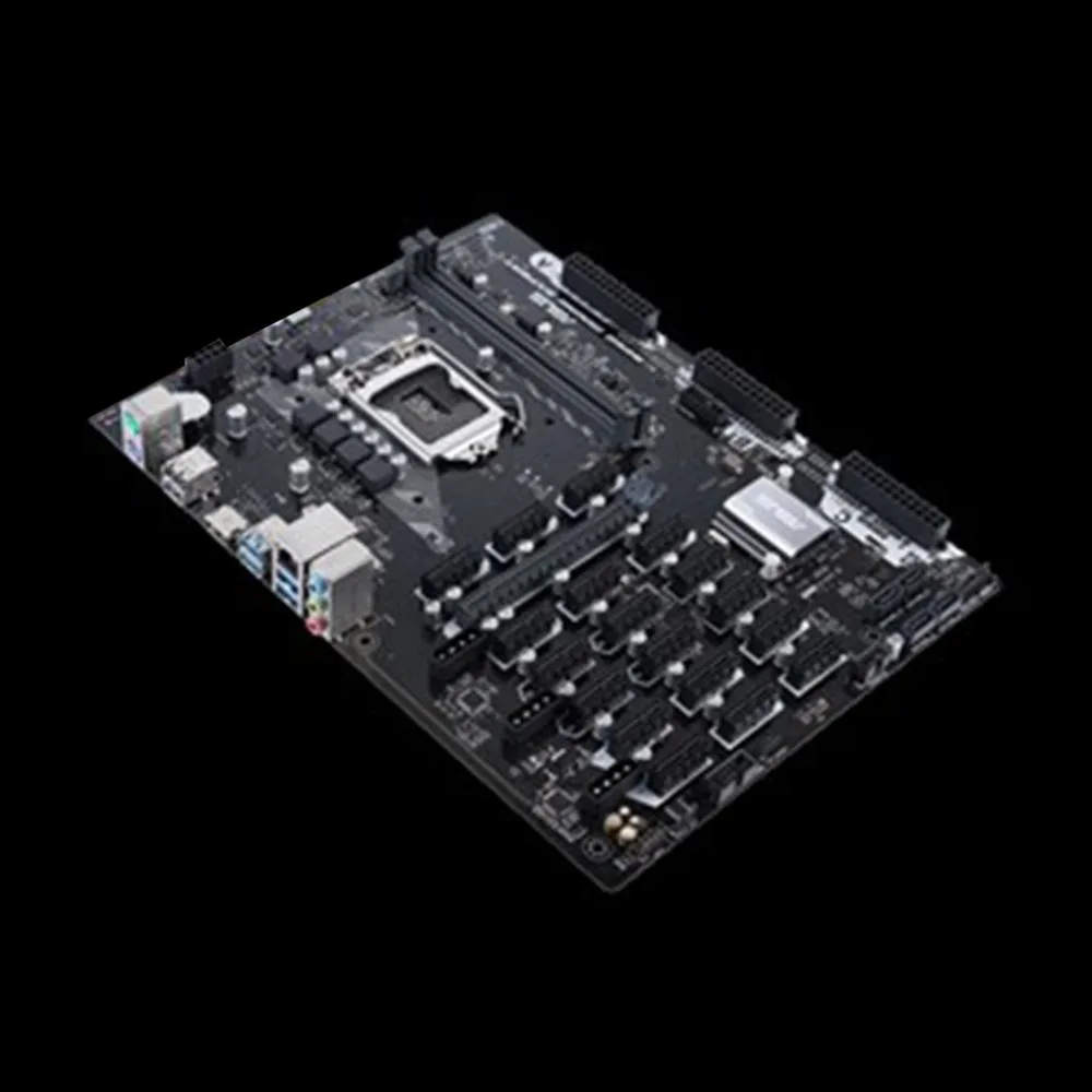 

19 graphics Board B250 MINING EXPERT Motherboard ATX Board Type 12V Power Supply DDR4 Memory 32GB PCle Interface