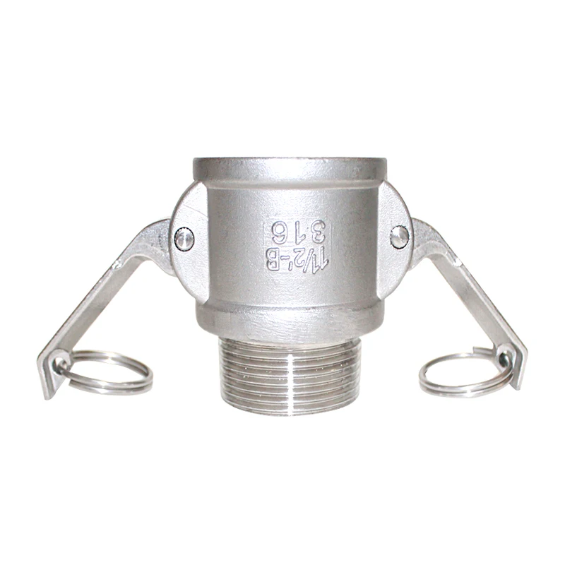 BSPT 1/2"-2" Type B Female Camlock Cam Groove Fitting with Male Pipe Threads SUS316 250Psi | Обустройство дома