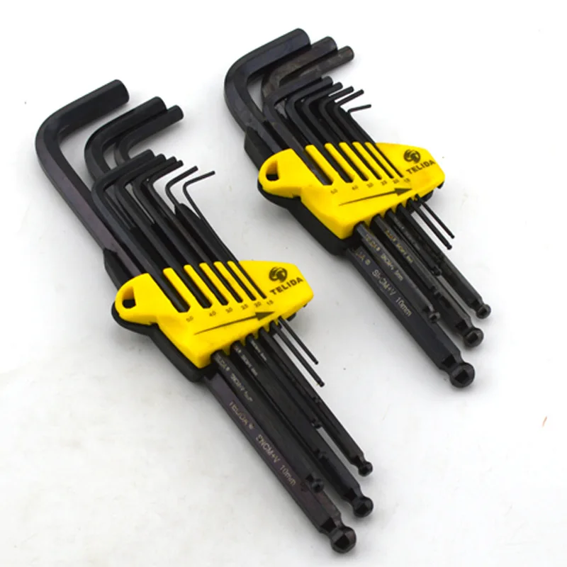 Set L Allen wrench Phillips head screwdriver Flat headed universal