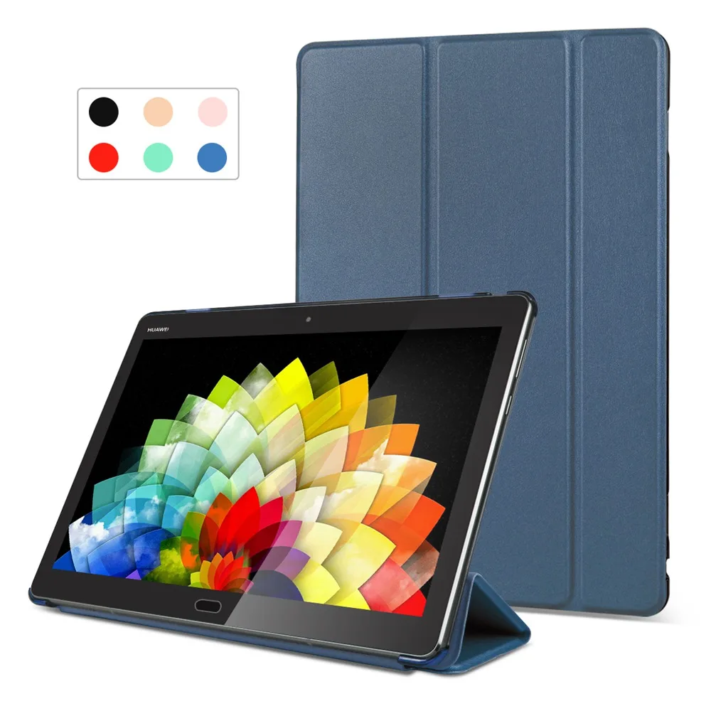 

For Huawei Mediapad M3 Lite10 (BAH-W09/BAH-AL00) Ultra Slim Smart Shell Stand Cover Auto Wake/Sleep