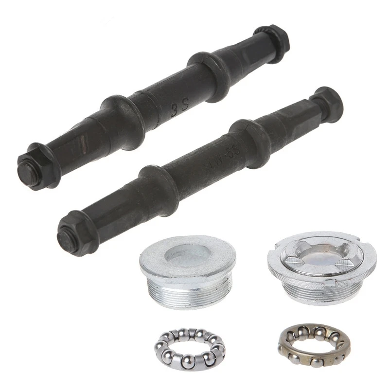 

Bike Bottom Brackets Bicycle Shaft Axie Bottom Bracket Fixed Bike Crank Square Hole Cycling Steel MTB