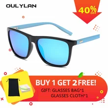 Oulylan солнцезащитные очки, мужские Поляризованные брендовые дизайнерские высококачественные классические солнцезащитные очки для вождения, ретро очки для мужчин
