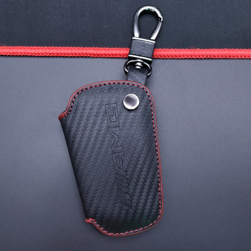 

Car Key case for Mercedes Benz GLE GLC GLS AMG GT GLK300 GLA CLS C200 E300 S G Class Key cover leather Protect Bag Car Styling
