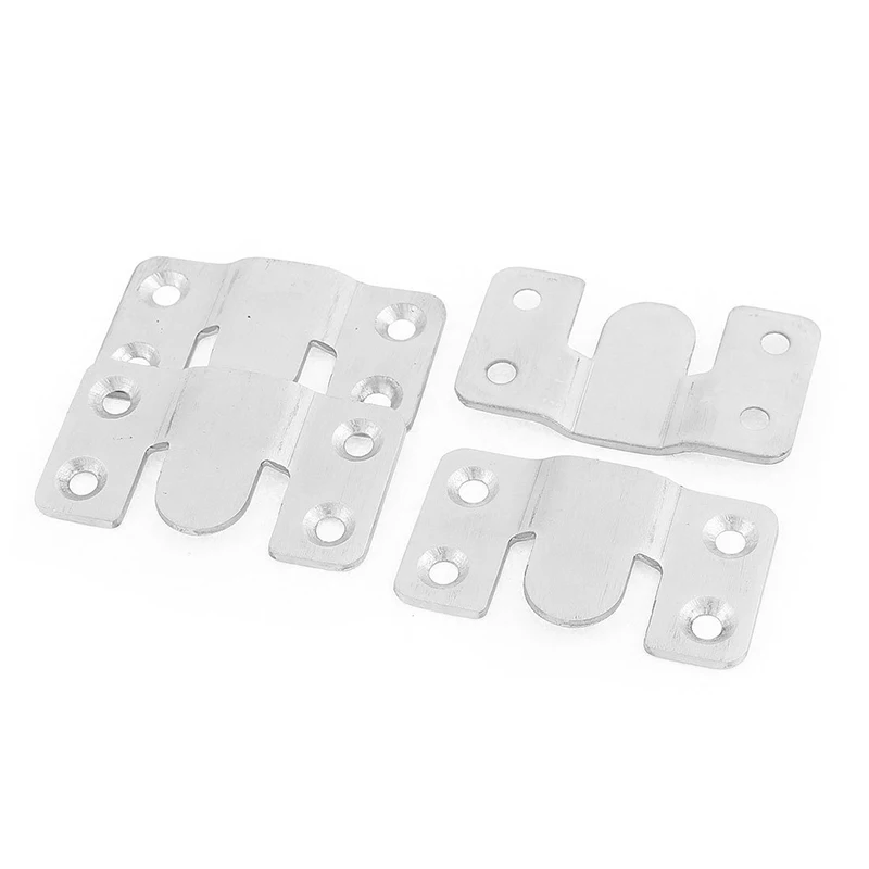 

4 pcs furniture sofa photo frame interlock bracket latch connector hanging hook