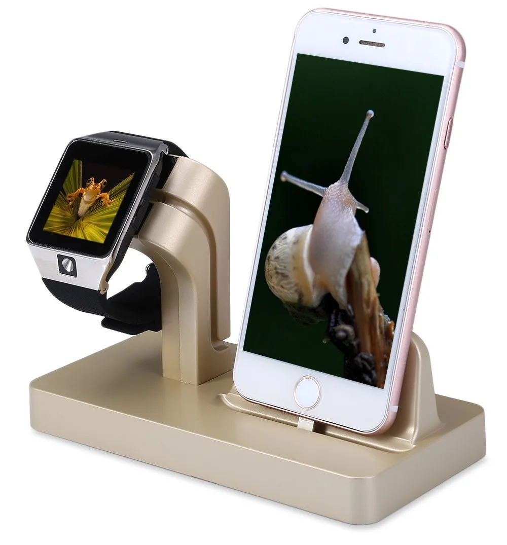 bilder für 2 in 1 Lade Halterung Halter Ladegerät Dock Display Cradle Für iphone 6 6 s 5 5 s se für apple watch ladestation Station bilder für 2 in 1 Lade Halterung Halter Ladegerät Dock Display Cradle Für iphone 6 6 s 5 5 s se für apple watch ladestation Station