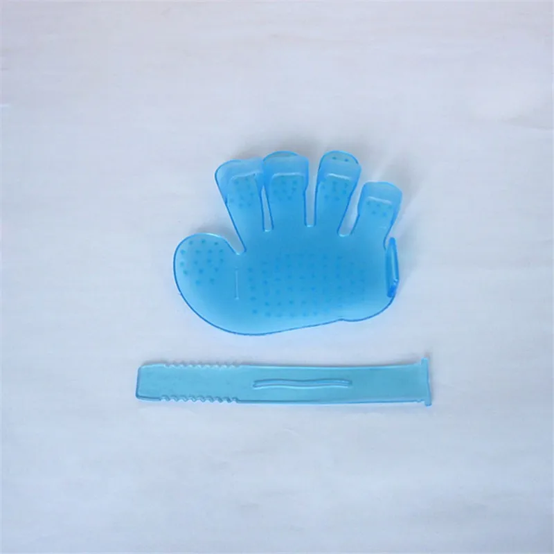Ручные целлюлитные перчатки для массажа тела, ванны, душа, кисти для кожи, Очищающая щетка для чистки, для люди и домашние животные, 2 в 1, 1 шт