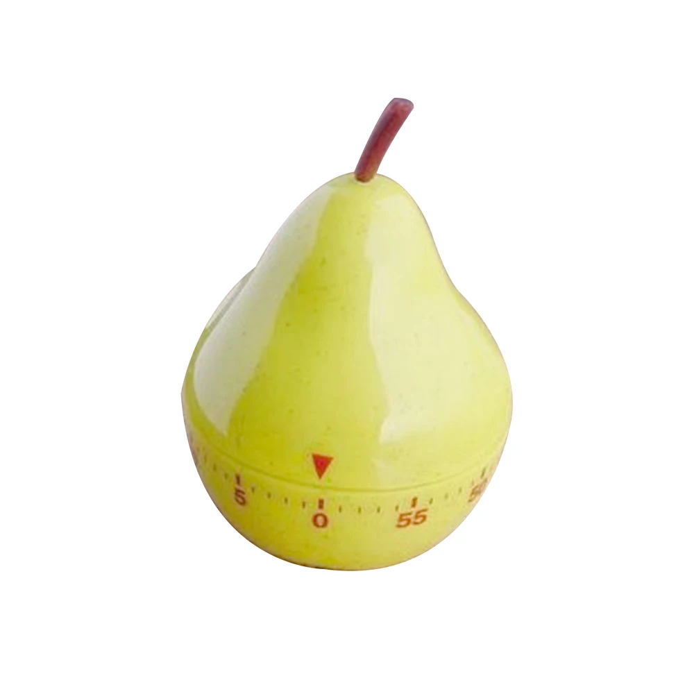 

60 Minutes ladybug pear Kitchen Timer Cooking Mechanical Counter Wind Up Alarm Clock
