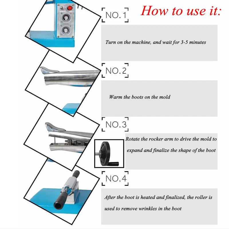 Нагревательная машина для растяжки ботинок 110 v/220 v HL-B