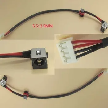 

WZSM New DC Power Jack Connector charging Socket with cable for Lenovo G470 G475 Y470 Y471 G570 G575 G580