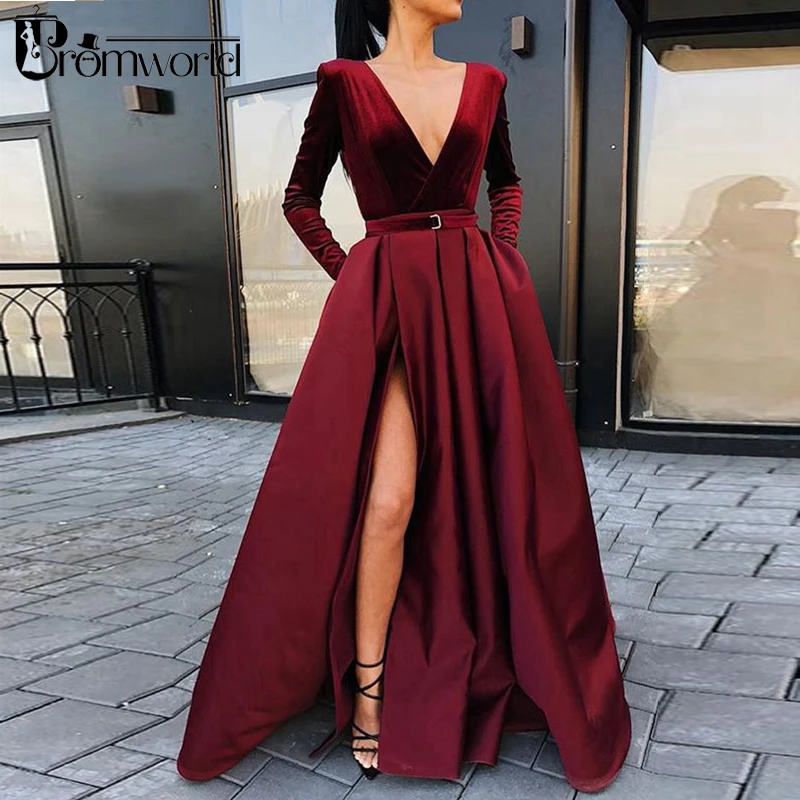 robe satin soirée