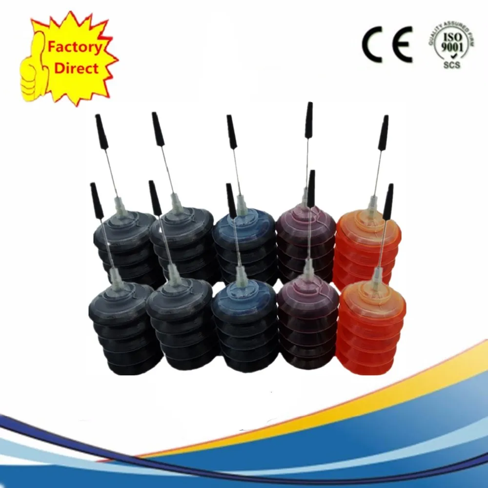 30ML 2SET 2BK T1331 Премиум цветная специализированная краска для заправки чернил Ki 30 мл x 4 шт T22/T25/TX120/TX123/TX125 принтеры - Цвет: 30ML 2SET 2BK