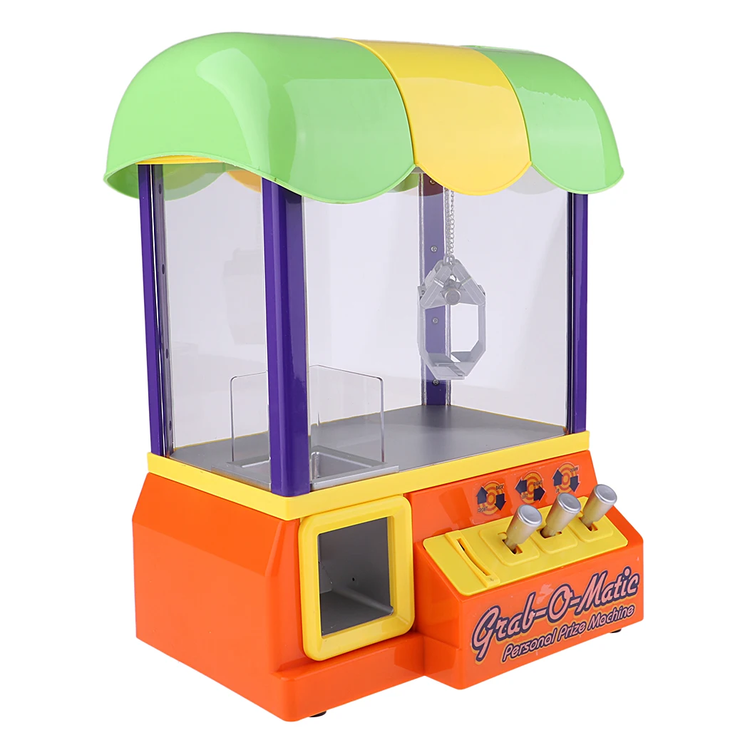 Kids Arcade Candy Grabber Machine Toy Claw Ball Game Fairground Crane Sweet Grab