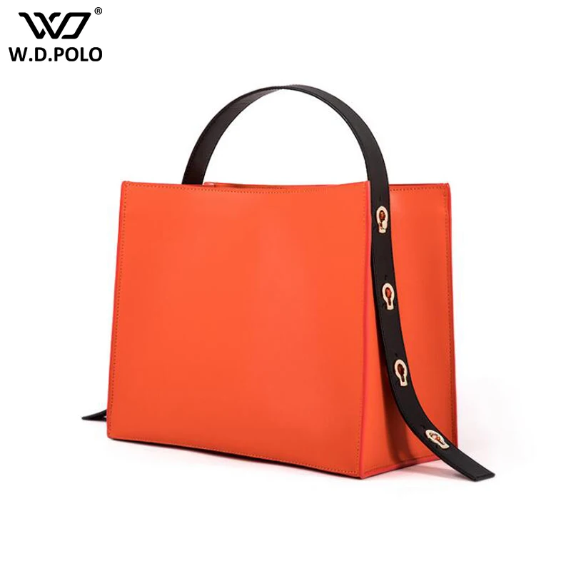 New Women Genuine Leather Bags Fashion High Capacity Lady Handbag Chic Brand Design Ladies Crossbody Bags Q0154