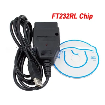 

New VAG USB Cable with FTDI FT232RL Chip VAG USB Interface OBD2/OBDII Diagnostic Scan OBD Cable For VAG Series Vehicle
