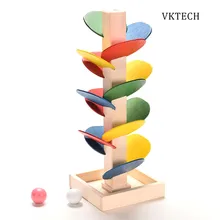 Toys For Children Wooden Toys Building Blocks Tree Marble Ball Run Track Game Educational Baby Kids Toys Wood Toy Brinquedos