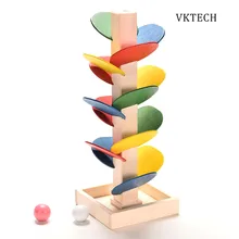 Toys For Children Wooden Toys Building Blocks Tree Marble Ball Run Track Game Educational Baby Kids Toys Toy Brinquedos Gift