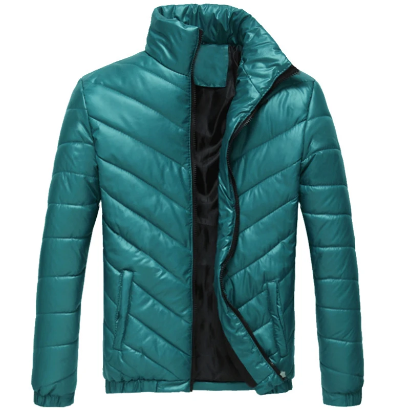 UNIVOS KUNI, мужское плотное пальто, Осень-зима, хлопковое, однотонное, модное, приталенное, с подкладкой, дизайн, большой размер 5XL Q6068