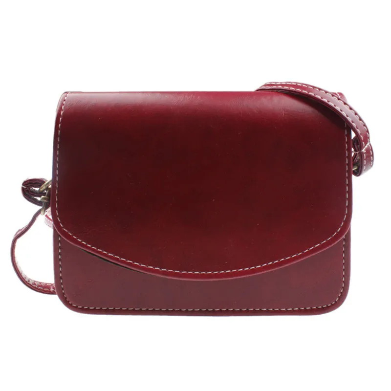 

Summer Mini Solid Phone Bags Office Women Crossbody Shoulder Bag School Girls Retro Satchel Handbag Messenger Bags Sac A Main