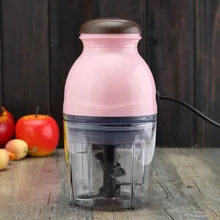 Mini Elektrische Obst Gemüse Nahrungsmittelzerhacker Entsafter Prozessor Fleisch Kartoffel Mahsher Mixer Slicer Küchengeräte 250 Watt