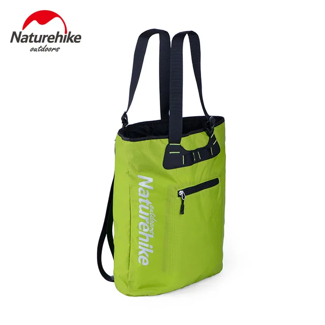 NatureHike 15L спортивная сумка маленький рюкзак для шоппинга Женская Сверхлегкая портативная многофункциональная сумка для путешествий на открытом воздухе - Цвет: Green