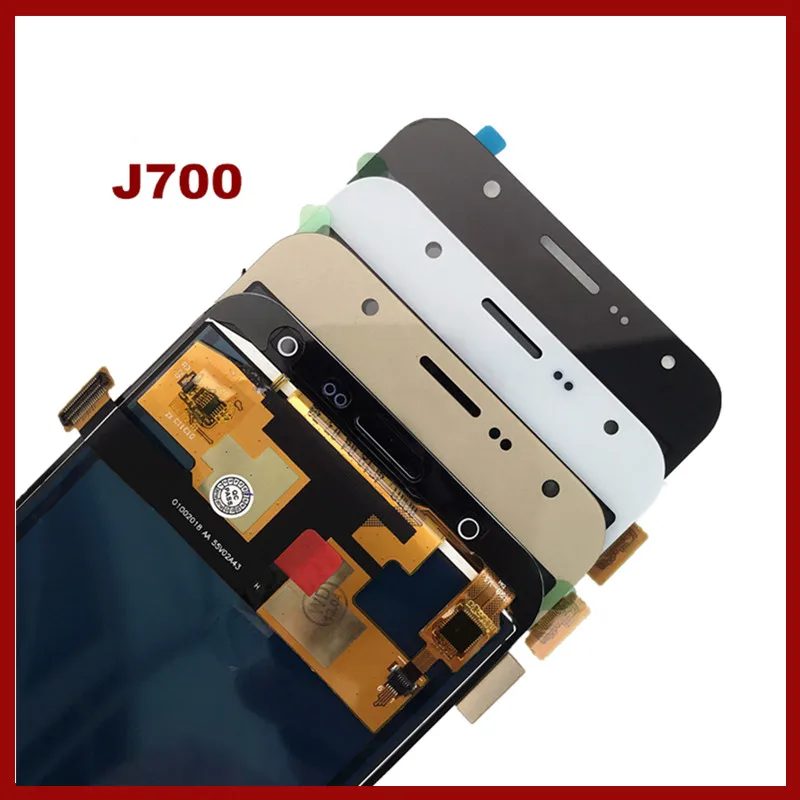 

For Samsung Galaxy J7 2015 J700 J700F J700H LCD Display Touch Screen Digitizer Assembly Without Brightness Control Replacement