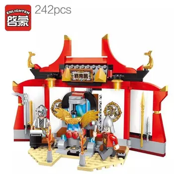 

2205 242pcs Sanguo Constructor Model Kit Blocks Compatible LEGO Bricks Toys for Boys Girls Children Modeling