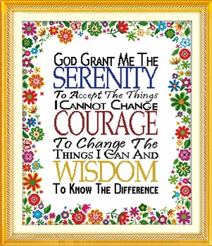 

Joy Sunday The gift of God DMC Counted Chinese Cross Stitch pattern kits handcraft make embroidery with chart