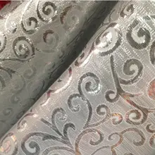 150 см* 100 см золотая шелковая парча ткань с серебряной окантовкой костюм плательная Ткань Декоративные ткани платье, одежда