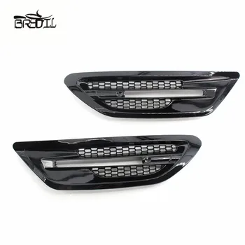 

1 Pair For F10 M5 Sedan Gloss Black Side Grill Fender Vent Grille Replacement Cover