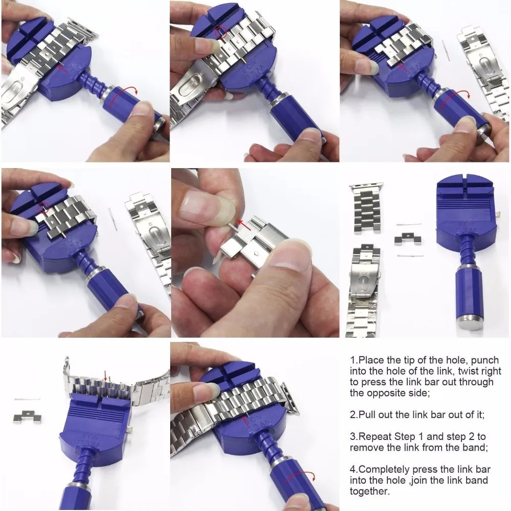 Stainless Steel Bracelet Strap Band For Apple Watch 4 3 2 1 38/40mm 42/44mm Watch Band Replacement For Iwatch 4 3 2 1