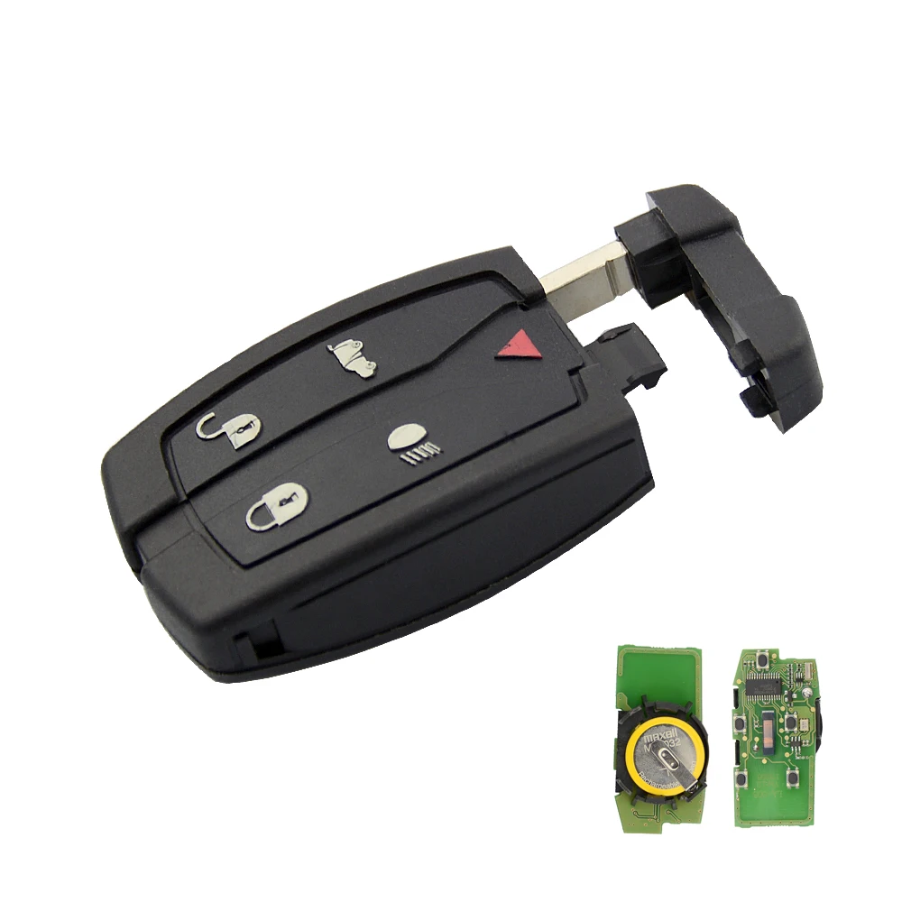 OkeyTech 315/433Mhz Smart Remote Key Keyless Fob 5 Buttons For Land Rover Freelander 2 LR2 Sport 2008 2009 2010 2011 2012