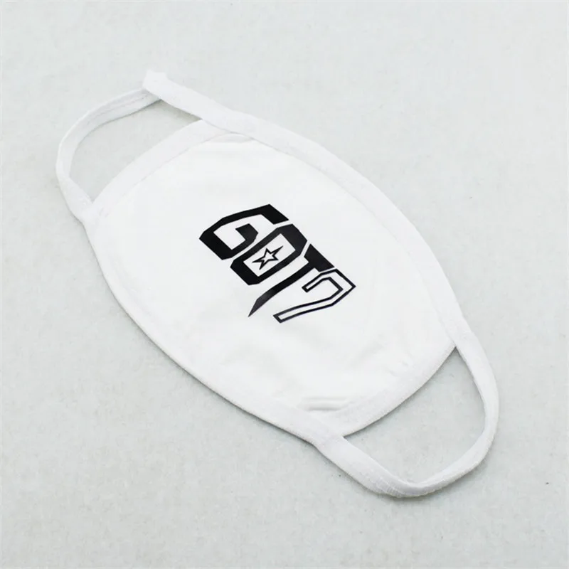 

1PC Kpop GOT7 Cotton Dustproof Mouth Face Mask Unisex Cycling Anti-Dust Facial Protective Cover Masks 18566