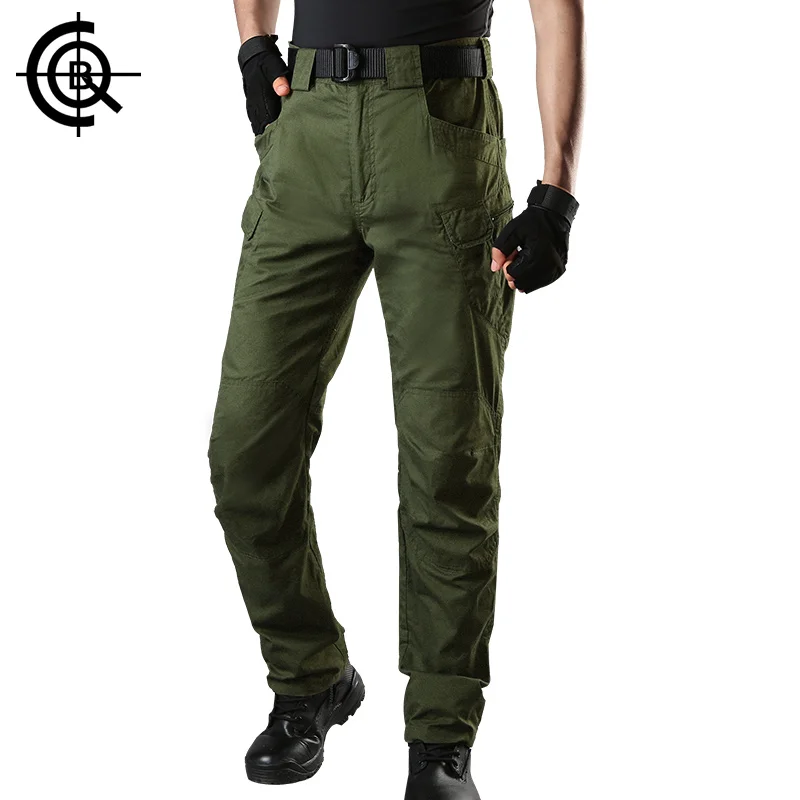 CQB Outdoor IX7 Cotton Hiking Pants Men Water repellent Climbing