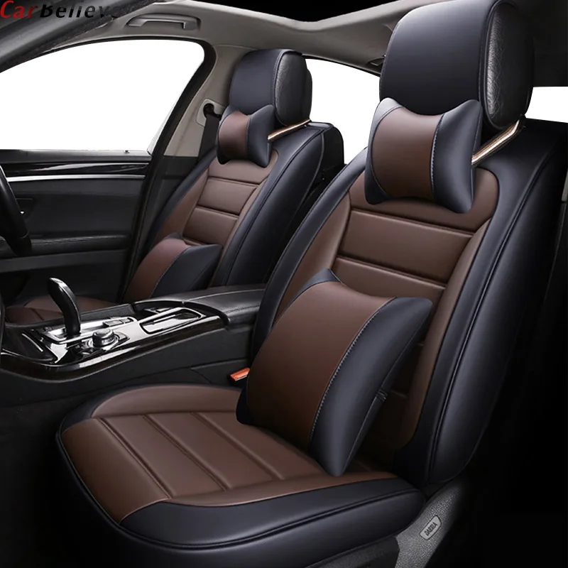 

Car Believe car seat cover For ford focus 2 3 S-MAX fiesta kuga ranger accessories mondeo mk3 fusion covers for vehicle seat