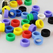 25 шт./пакет большой Тип зубные силиконовые инструмент Цвет код кольца Размеры л