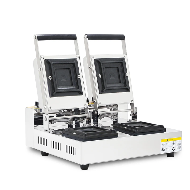 Kitchen using Snacks Waffle Backing Machine Toasted sandwich making machinery